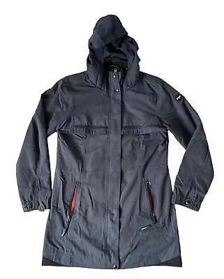 Buy Khujo Parka Jacket Hooded Dark Grey Women’s Size M • 26.99£