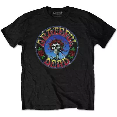 Buy Grateful Dead Bertha Circle Vintage Wash Black T-Shirt NEW OFFICIAL • 15.19£