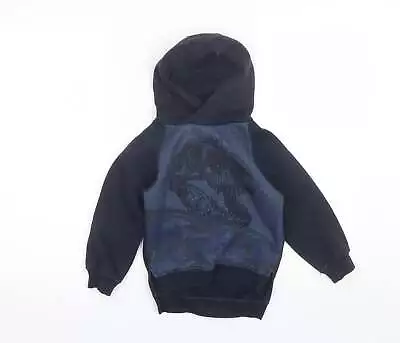 Buy Matalan Boys Blue Polyester Pullover Hoodie Size 4 Years - Jurassic Park • 2.75£