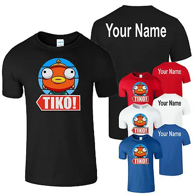 Buy Tiko Merch Personalised Kids T Shirt Fish Youtuber Merch Gamer Gaming Boys Tee • 7.99£