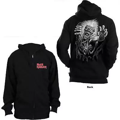 Buy Iron Maiden Unisex Zipped Hoodie: No Prayer (Back Print) OFFICIAL NEW  • 63.69£