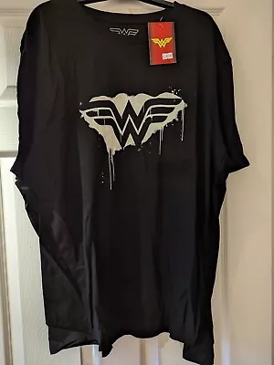 Buy DC Wonder Woman Logo Men's T-Shirt XL X-Large • 12£