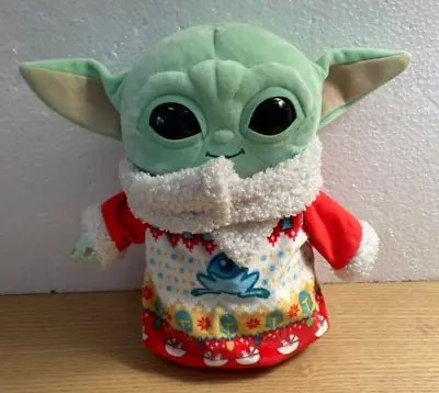 Buy Disney Star Wars Baby Yoda Plush Mandalorian Child Grogu Ugly Christmas Sweater • 18.77£