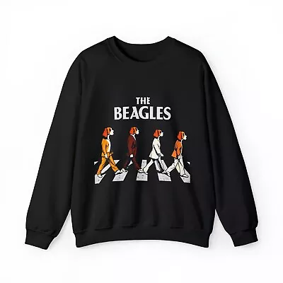 Buy The Beagles Sweater Funny Dog Album Sweatshirt, The Beagles Band Sweater • 28.34£