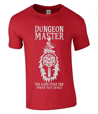 Buy Dungeon Master DnD T Shirt Dungeons & Dragons Role Play Gaming Gift. FREE P&P • 8.99£