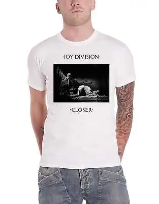 Buy Joy Division T Shirt Classic Closer Band Logo New Official Mens White • 15.95£