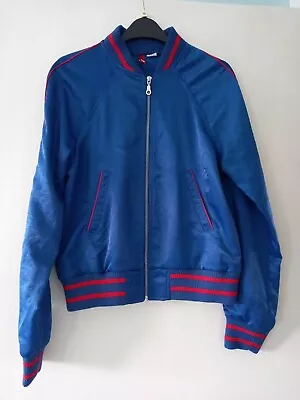 Buy College Varsity Jacket Size 12 Blue & Red • 6.99£