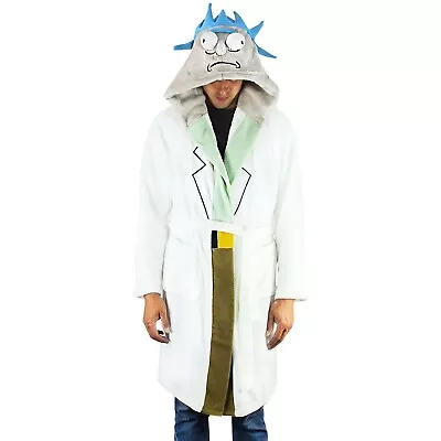 Buy Rick And Morty Mens Rick Dressing Gown NS8281 • 42.75£