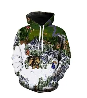 Buy Game Heroes Of Might & Magic Print 3D Hoodies Men's Clothing Sweatshirt Pullover • 20.99£