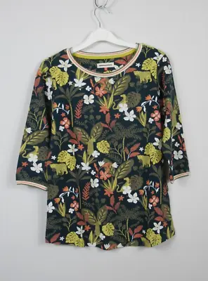 Buy Brakeburn Women's Botanical Jungle Print 3/4 Sleeve Jersey T Shirt Top 8 - 20 • 12.79£