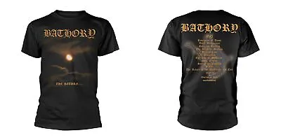 Buy Bathory - The Return... 2017 (NEW MENS FRONT & BACK PRINT T-SHIRT ) • 17.20£
