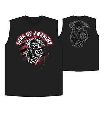 Buy Authentic 2013! Sons Of Anarchy Red Reaper Samcro Muscle Biker Soa T Shirt M • 29.41£