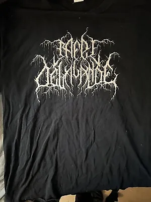 Buy Rafel Delalande Blackwork Tattooer Shirt Dark Art/ Black Metal/ Occult • 0.99£