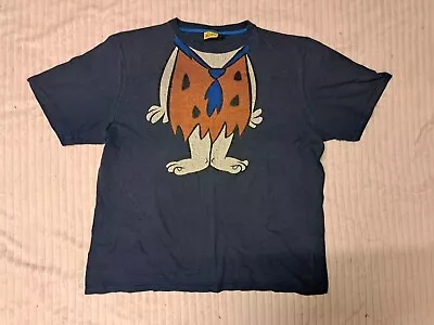 Buy Retro Flintstones Cartoon Fred Flintstone Body Tshirt Size XL Hanna Barbera Mens • 12.99£