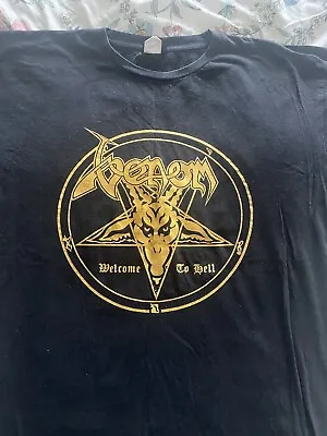 Buy Vintage Venom T-shirt 2XL, Black Metal, Mayhem, Bathory, Darkthrone, Watain • 25£