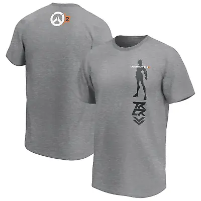 Buy Overwatch 2 Men's T-Shirt (Size 3XL) Short Sleeve Tracer Charcoal T-Shirt - New • 9.99£