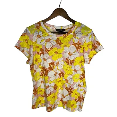 Buy SANCTUARY The Perfect T-Shirt Women's M Sunny Days Crew Neck Short Sleeve A-59 • 13.86£