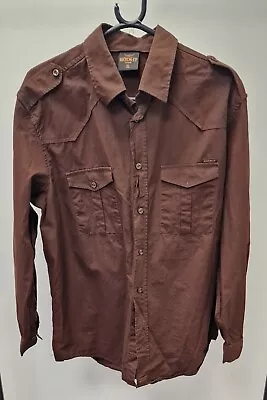 Buy Shirt Rock It Apparel Brown  Uk Size XL T2750 DC268 • 12.99£