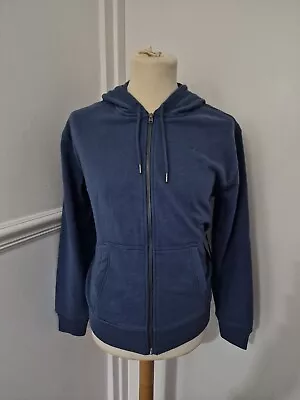 Buy Hollister Mens Relaxed Terry Fleece Hoodie. Medium. Navy. New With Tags. RRP £29 • 22.99£