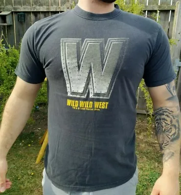 Buy Wild Wild West 1999 Warner Brothers Vintage Movie Film Promo Will Smith T-shirt • 19.99£