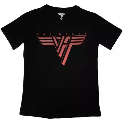Buy Van Halen - Ladies - T-Shirts - Medium - Short Sleeves - Classic Red L - K500z • 15.59£