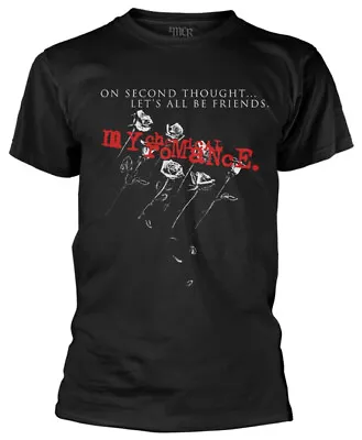 Buy My Chemical Romance Lets All Be Friends Black T-Shirt - OFFICIAL • 16.29£