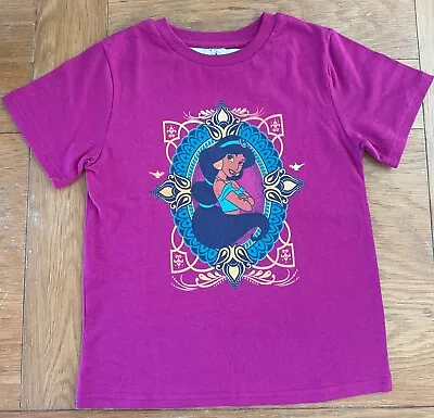 Buy Disney - Princess Jasmine T-shirt - 30th Anniversary - Age 7-8 Years - New • 6.40£