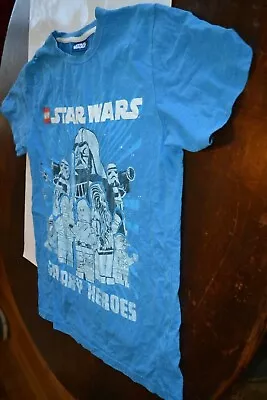 Buy ....Star Wars Next Children's T-shirt 12 Years 152 Cm Lucas Film Galaxy Heroes • 6£