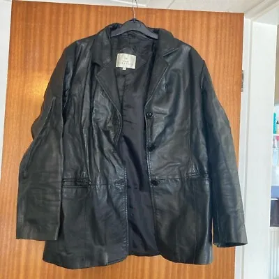 Buy Modern Classics Fake Leather Jacket Size 12 • 25£