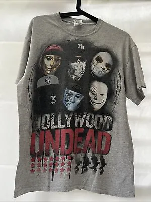 Buy Hollywood Undead T Shirt Size: Medium Rock Rap Underground Rare • 34.99£