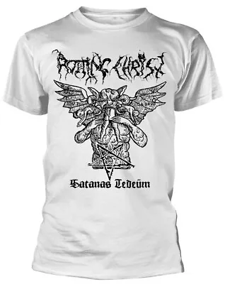 Buy Rotting Christ Satanas Tedeum White T-Shirt OFFICIAL • 16.39£