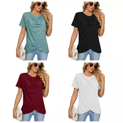 Buy T-shirts For Women Fashion Punk T-Shirt Streetwear Short Sleeves Clothes • 12.06£