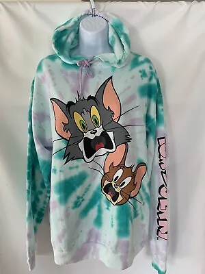 Buy NWT New Rue 21 Tom And Jerry Hoodie Size LARGE • 18.89£
