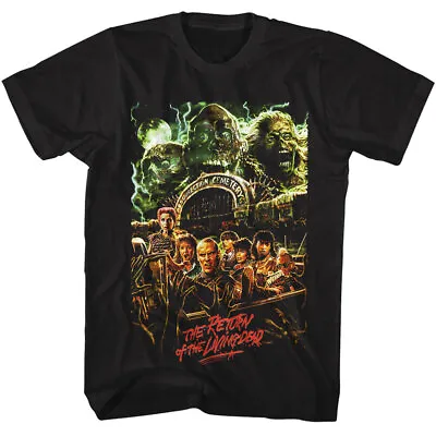 Buy Return Of The Living Dead Eddie Holly Art Resurrection Cemetery Men's T Shirt • 51.92£