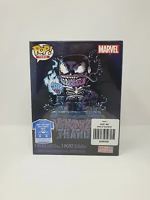 Buy Venomized Thanos Funko Pop Tees Vinyl Marvel Black Venom T-Shirt Medium Set New • 21.99£