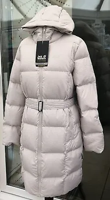 Buy NEW Jack Wolfskin Frozen Lake Coat Jacket Dusty Grey Size M 10-12 RRP £200 • 126.99£