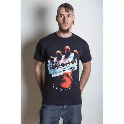 Buy Official Judas Priest T Shirt British Steel Black Classic Rock Metal Band Tee • 14.94£