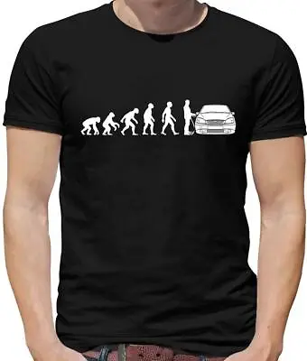 Buy Evolution Of Man Fiesta Driver Mens T-Shirt - Cars - Driver - Driving - Vehicle • 13.95£