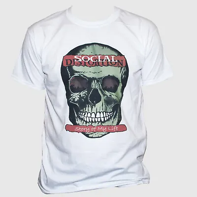 Buy Social Distortion Punk Rock Psychobilly T Shirt-Unisex Short Sleeve Size S-2XL  • 13.50£