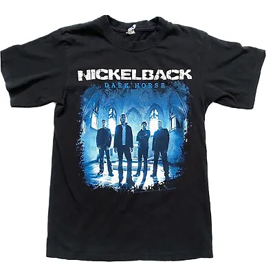 Buy Nickelback Dark Horse 2009 Tour Concert T-Shirt Size S • 18.89£