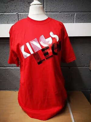 Buy Kings Of Leon Logo T Shirt RARE Official Red Size Small T Shirt • 18.91£