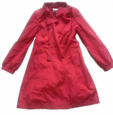 Buy Women’s Debenhams Jacket Uk 10 Red Petite Spring Coat • 10.50£