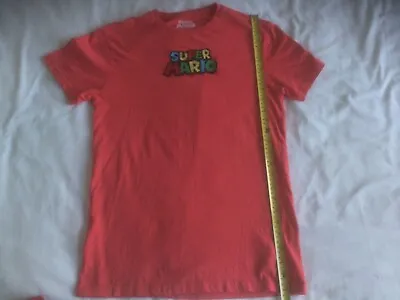 Buy Super Mario, Tee Shirt, Small, Red, Official Merchandise, Nintendo, Rare, Good • 5£