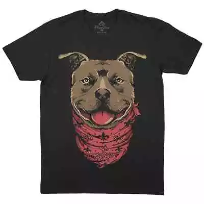 Buy Cool Pitbull Mens T-Shirt Animals Dog Head Pet Lover Gangster Gang P104 • 11.99£