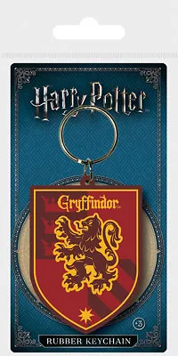 Buy Harry Potter House Gryffindor Hogworts Rubber Keyring New Official Merch • 3.10£