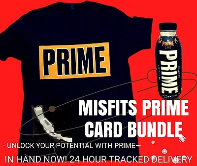 Buy Prime Card Misfits Drink+T-Shirt+LED Band Limited Edition Prime Fight Collection • 99.95£
