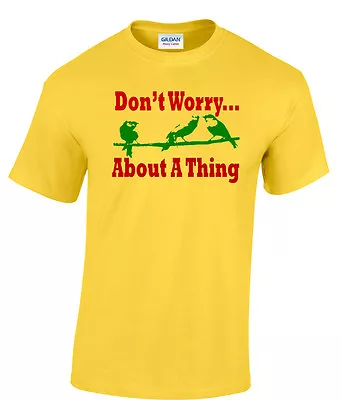Buy Bob Marley Three Little Birds Exodus Tribute T-Shirt Reggae Holiday Summer Happy • 13.95£
