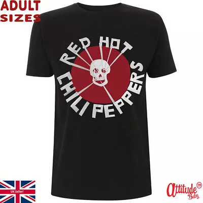 Buy Red Hot Chili Peppers T Shirt-Adult Unisex-Flea Skull-Official Merch Tee Shirts • 19£