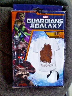 Buy Guardians Of The Galaxy T-Shirt GROOT - I AM GROOT Größe M Oder XL MARVEL / Neu • 8.15£