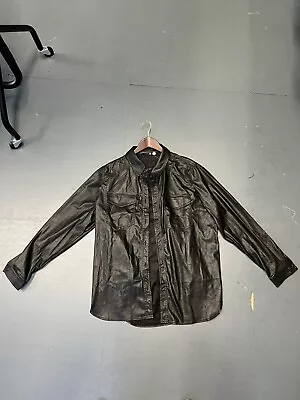 Buy Very Women's Faux Leather Jacket Black Size 18 • 5£
